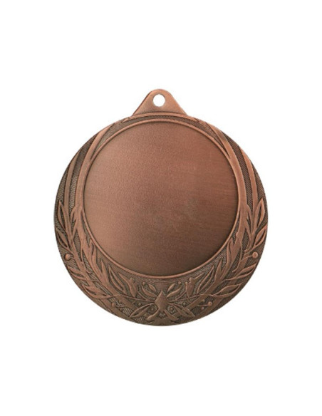 Medal brązowy ogólny z miejscem na emblemat 50 mm - medal stalowy