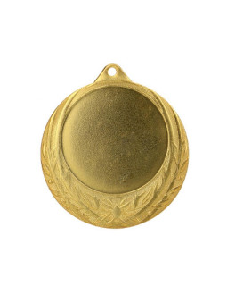 Medal złoty ogólny z miejscem na emblemat 50 mm - medal stalowy