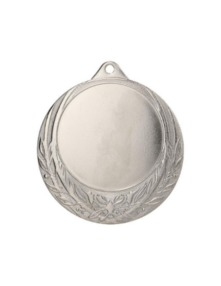 Medal srebrny ogólny z miejscem na emblemat 50 mm - medal stalowy