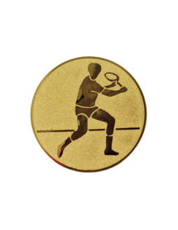 Wklejka aluminiowa - tenis ziemny mężczyzn