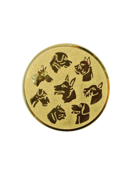 Wklejka aluminiowa - psy