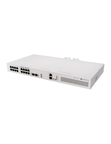 Przełącznik net 16port 2sfp+/crs418-8p-8g-2s+rm mikrotik