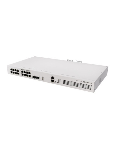 Przełącznik net 16port 2sfp+/crs418-8p-8g-2s+rm mikrotik