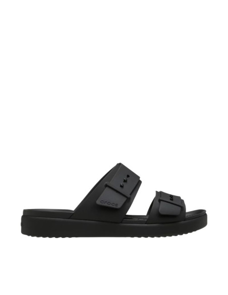 Klapki damskie crocs brooklyn buckle low czarne 211215 001