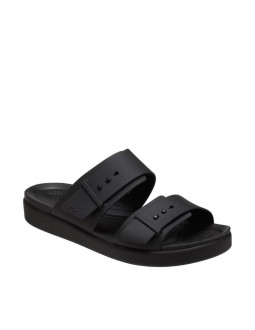 Klapki damskie crocs brooklyn buckle low czarne 211215 001 2