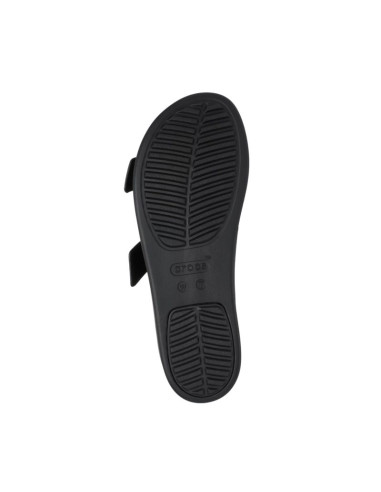 Klapki damskie crocs brooklyn buckle low czarne 211215 001