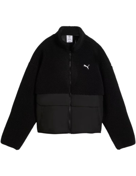 Kurtka damska puma re:fibre sherpa czarna 694567 01