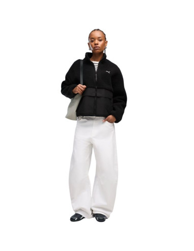Kurtka damska puma re:fibre sherpa czarna 694567 01