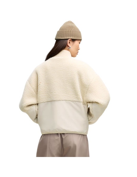 Kurtka damska puma re:fibre sherpa kremowa 694567 87