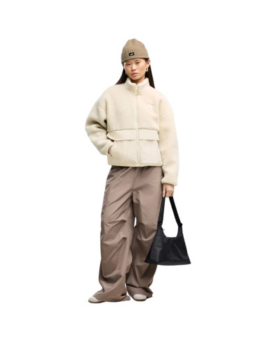 Kurtka damska puma re:fibre sherpa kremowa 694567 87