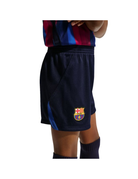 Komplet sportowy dla małych dzieci nike fc barcelona stadium 2026 bordowo-granatowy ii1625 683