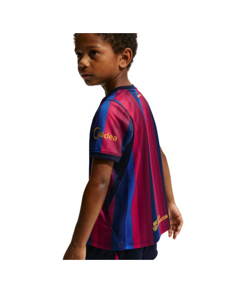 Komplet sportowy dla małych dzieci nike fc barcelona stadium 2026 bordowo-granatowy ii1625 683