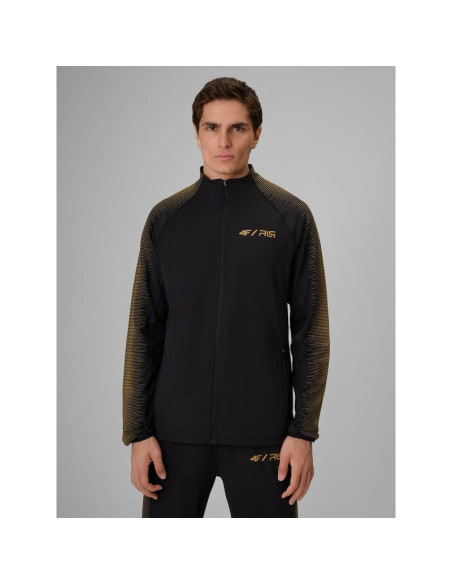 Bluza treningowa regular bez kaptura męska 4f | robert lewandowski rl9sss26tfswm1016-20s