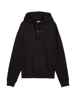 Bluza damska puma ess script comfort hoodie czarna 694136 01 2