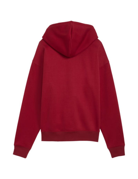Bluza damska puma ess script comfort hoodie czerwona 694136 23