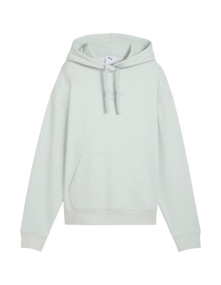 Bluza damska puma ess script comfort hoodie miętowa 694136 29