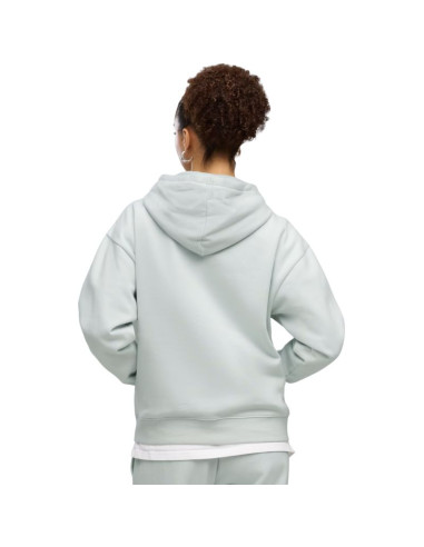 Bluza damska puma ess script comfort hoodie miętowa 694136 29