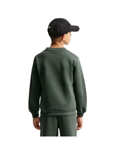 Bluza dla dzieci nike sportswear club fleece ciemnozielona fd3006 305