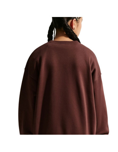 Bluza dla dzieci nike sportswear studio brązowa im4947 658