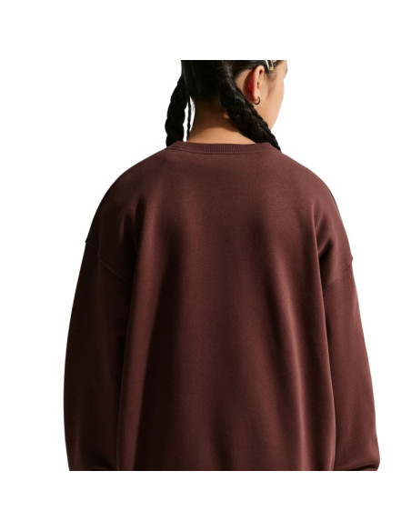 Bluza dla dzieci nike sportswear studio brązowa im4947 658