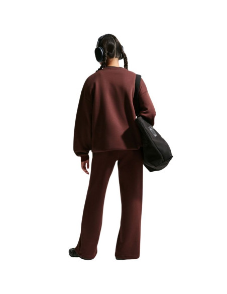 Bluza dla dzieci nike sportswear studio brązowa im4947 658