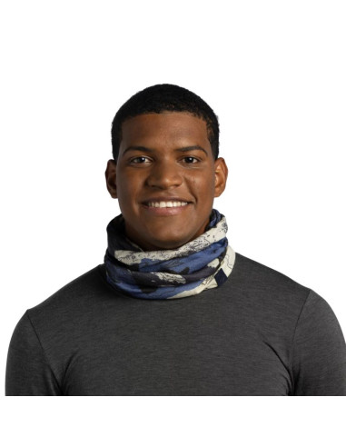 Chusta wielofunkcyjna buff merino lightweight prints - digital prints esyr blue