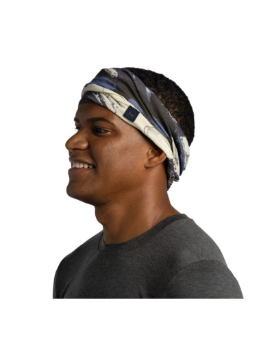Chusta wielofunkcyjna buff merino lightweight prints - digital prints esyr blue