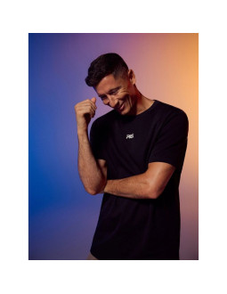T-shirt regular gładki męski 4f | robert lewandowski rl9kss26ttshm3937-20s