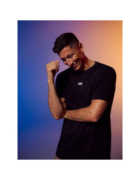 T-shirt regular gładki męski 4f | robert lewandowski rl9kss26ttshm3937-20s