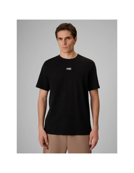 T-shirt regular gładki męski 4f | robert lewandowski rl9kss26ttshm3937-20s