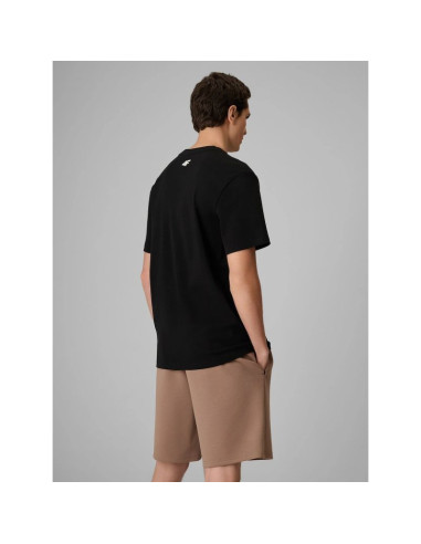 T-shirt regular gładki męski 4f | robert lewandowski rl9kss26ttshm3937-20s