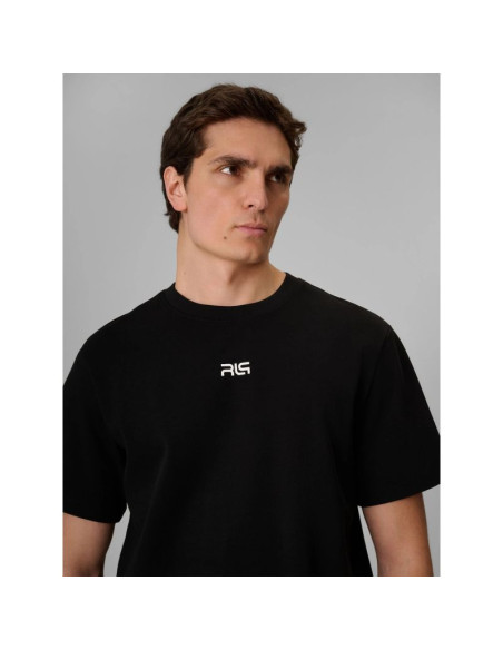 T-shirt regular gładki męski 4f | robert lewandowski rl9kss26ttshm3937-20s