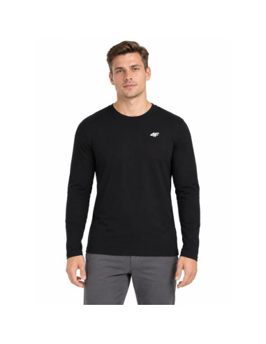 Longsleeve bawełniany męski 4f 4fwaw26tlonm0756-20s