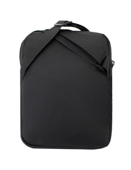 Saszetka na ramię p8312-0 pu czarna semi line