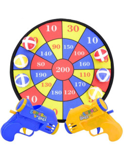 Dart rzutki dla dzieci na rzepy z pistoletami 36cm