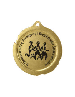 Medal grawerowany laserem- rmi