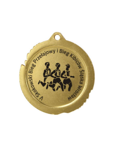 Medal grawerowany laserem- rmi