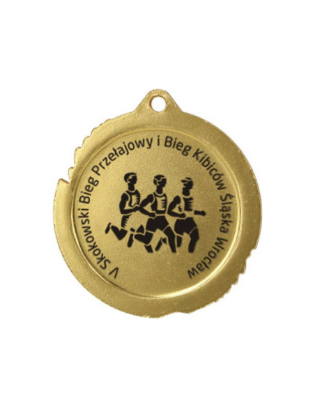 Medal grawerowany laserem- rmi