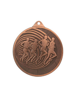 Medal brązowy- bieganie - medal stalowy