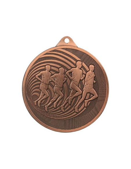 Medal brązowy- bieganie - medal stalowy