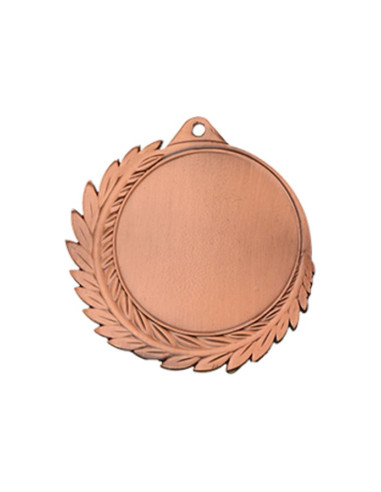 Medal brązowy ogólny z miejscem na emblemat 50 mm - medal stalowy