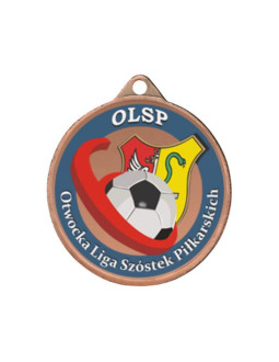 Medal metalowy z nadrukiem kolorowym luxorjet