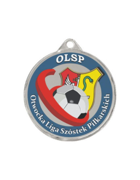 Medal metalowy z nadrukiem kolorowym luxorjet