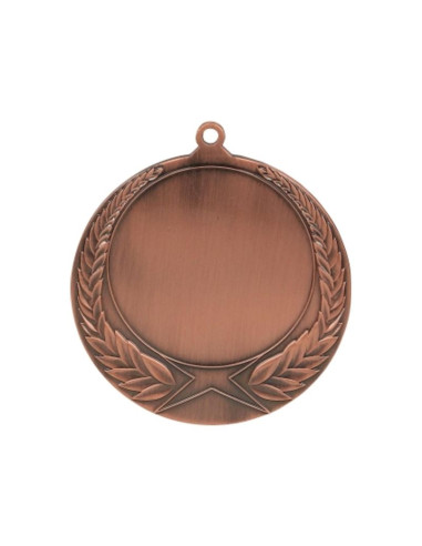 Medal brązowy ogólny z miejscem na emblemat 50 mm - medal stalowy