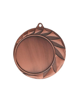 Medal brązowy ogólny z miejscem na emblemat 50 mm - medal stalowy