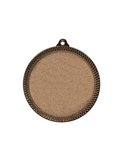 Medal brązowy na emblemat 60 mm z metalu nieszlachetnego