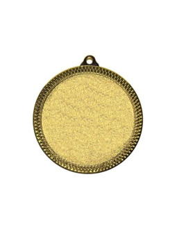 Medal złoty na emblemat 60 mm z metalu nieszlachetnego 2