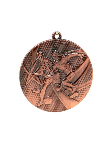 Medal brązowy- piłka nożna - medal stalowy