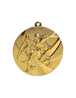 Medal złoty- piłka nożna - medal stalowy