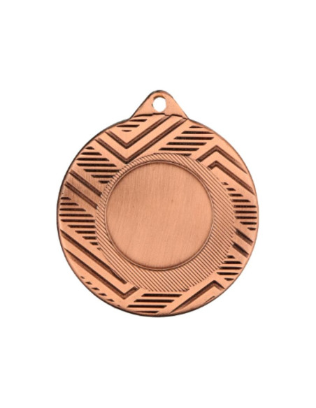 Medal brązowy ogólny z miejscem na emblemat 25 mm - medal stalowy